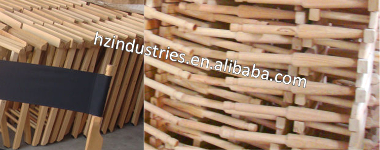 折り畳み式の木固体デッキチェアキャンバス安い価格で工場仕入れ・メーカー・工場