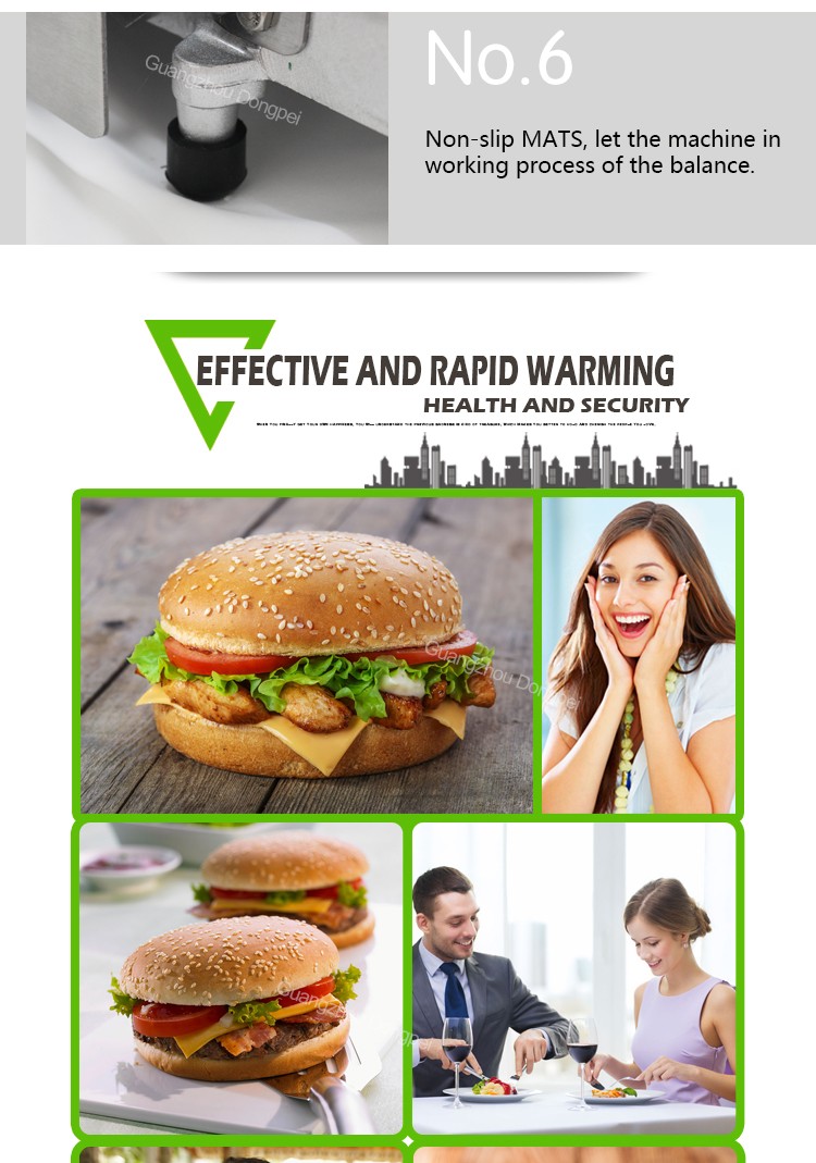 Commercial Electric Hamburger Grill Machine/burger Warmer/patty Warmer