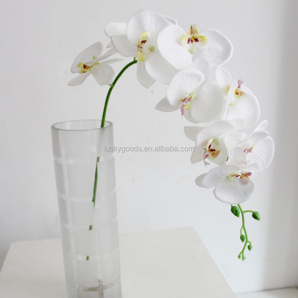 Lf443 90cm Colorful Artificial Plastic Orchids For Wedding Party