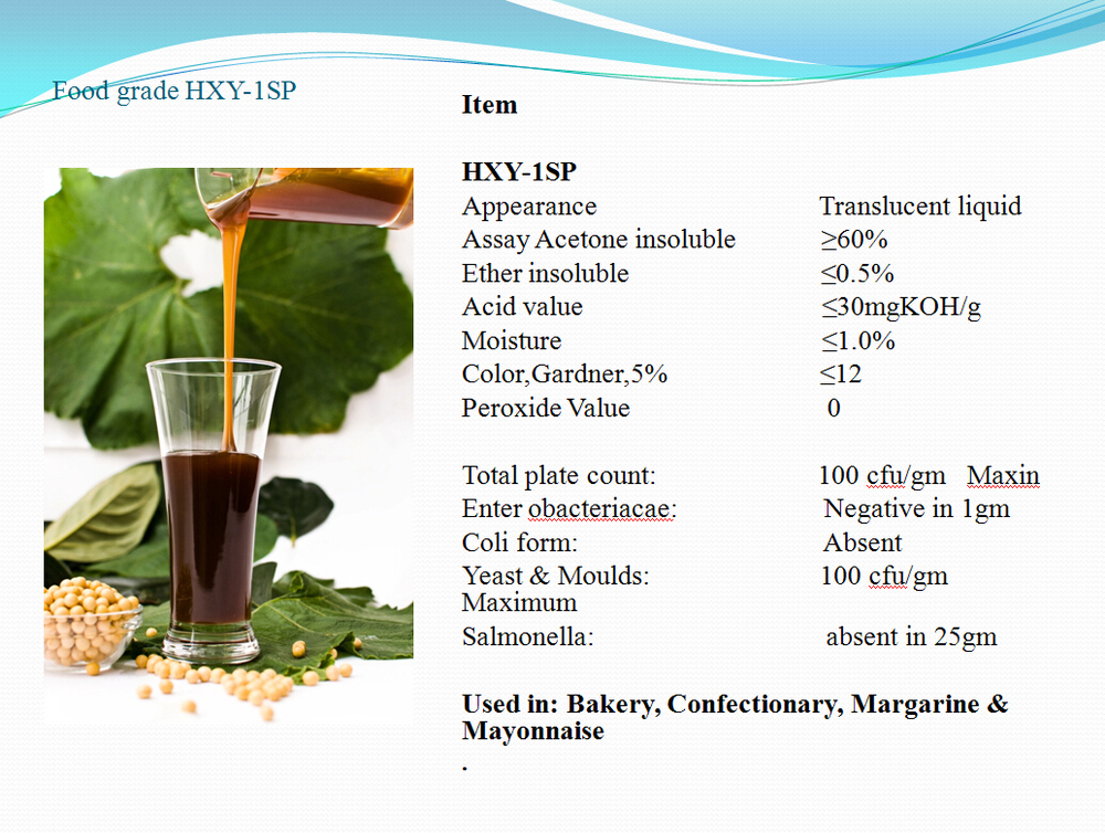 Liquid Soya Lecithin Emulsifier products,Poland Liquid Soya Lecithin
