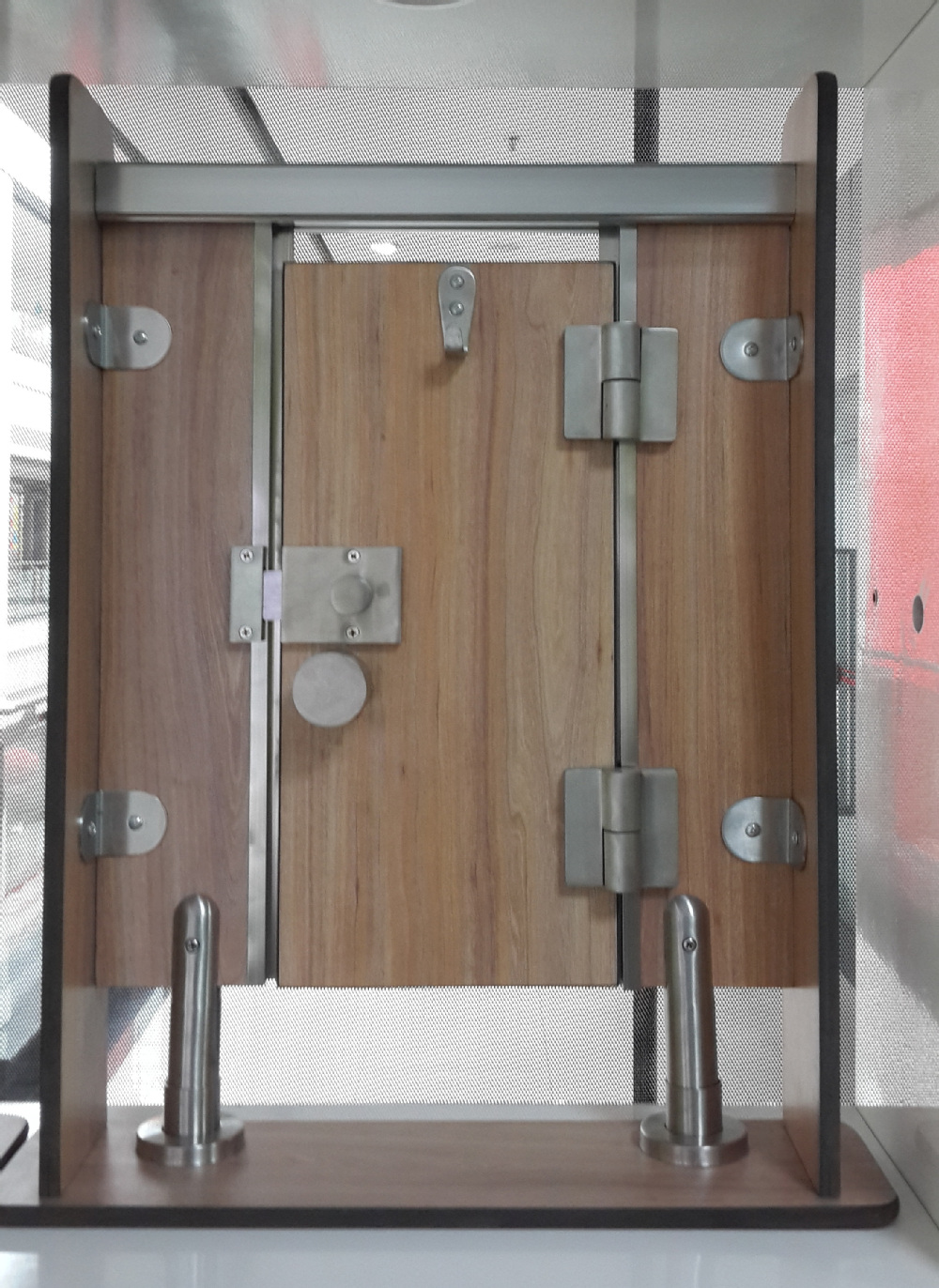 Solid Phenolic Hpl Toilet Partition Door Lock Buy