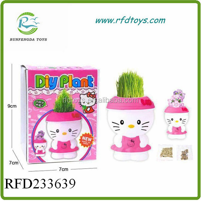 New Product Preshool Plant Diy Growing Grass Toy Buy Diy Growing