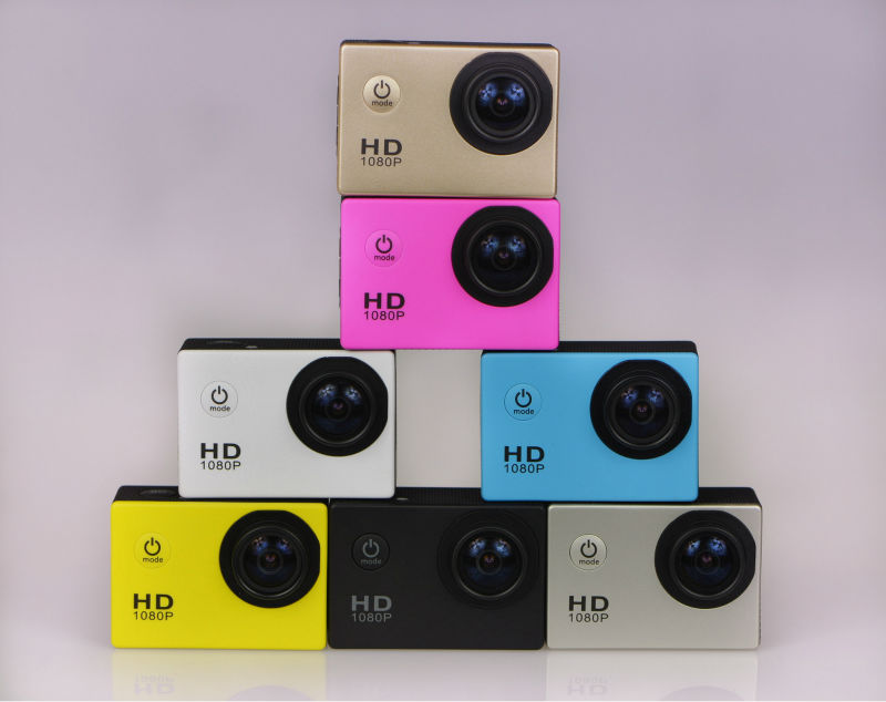フルhd1080psj4000屋外防水アクションヘルメットカメラ広角問屋・仕入れ・卸・卸売り