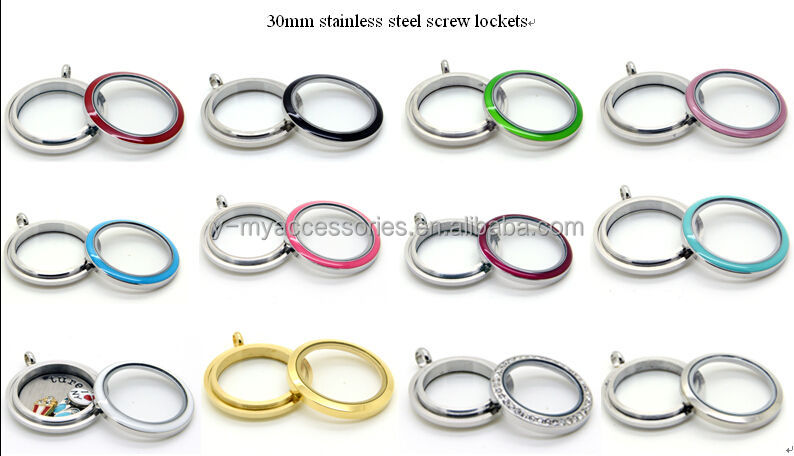 2014 new design champagne flutes floating charms lockets wholesale