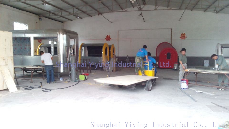 New style 2014 Customized Mobile food cart trailer YY-FR220B