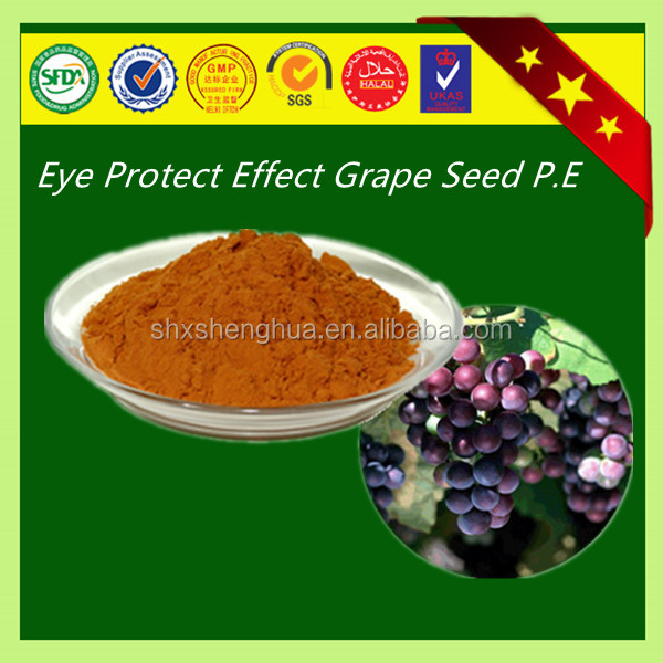 2014 GMP factory organic grape seed extract volcanic powder