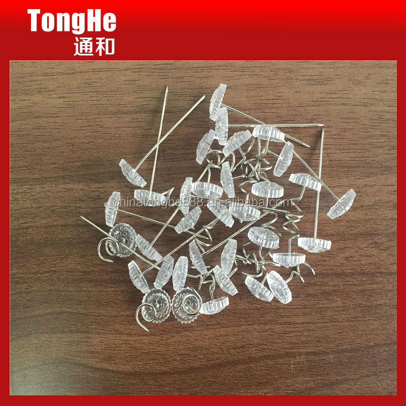Clear Head Decorative Twist Pin For Furniture Accessories Buy Twist