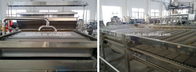 Automatic popping boba production line