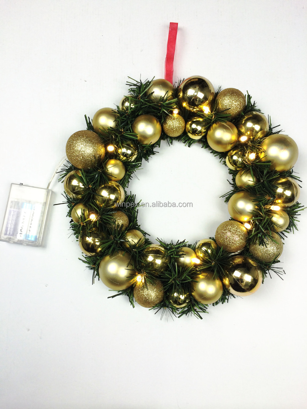 Christmas Home Outdoor Decoration Tree Led Christmass Ball Garland