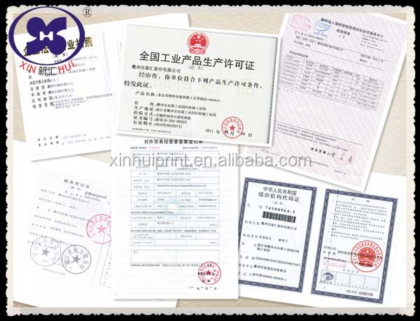 Xinhui custom butterfly temporary tattoo sticker for chewing gum use