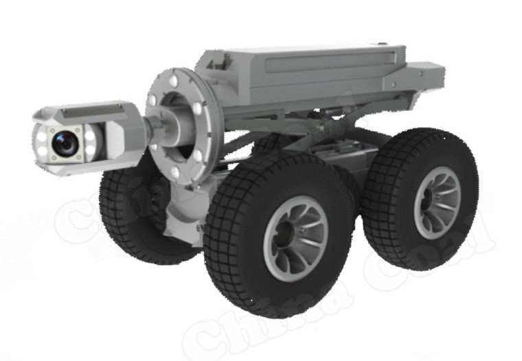 Underwater Robotic Crawler Robot Sewer Inspection Cameras 
