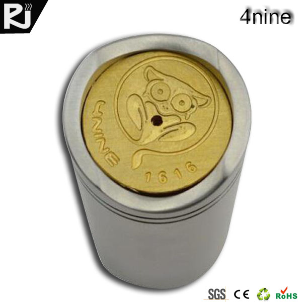 New Arrival ecig mod 4nine 26650 mod,copper and brass 4nine mod in stock