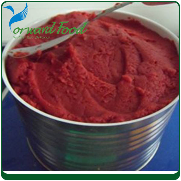 canned tomato paste 36-38 brix