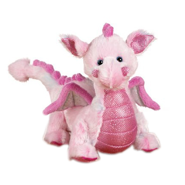 Pink dragon plush sale toy