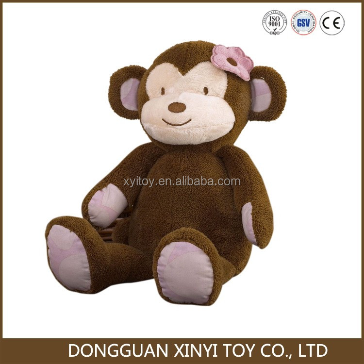 dongguan plush toys factory wholesale stuffed monkey toys