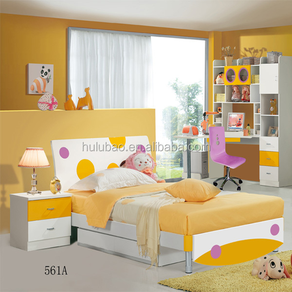 2013新しいデザインの子供の寝室の家具キッズ5510aメラミンの家具仕入れ・メーカー・工場