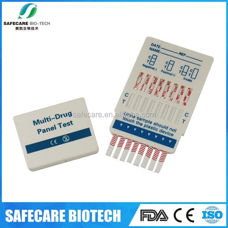 multi panel 8 drugs test