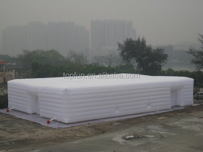 Pvc高品質に適した100-200personsインフレータブルイベントテント、 大きな四角い255m2テント仕入れ・メーカー・工場
