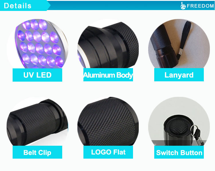 ライトの紫外線懐中電灯led紫、 leduv懐中電灯、 254nmuvcライト仕入れ・メーカー・工場