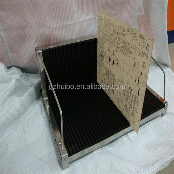 pcb storage rack / esd pcb rack / conductive pp rack