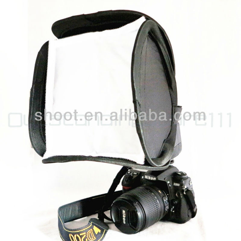 новый flash диффузор софтбокс для вспышка вспышки 9 дюймов( 23cmx23cm) flash софт-бокс
