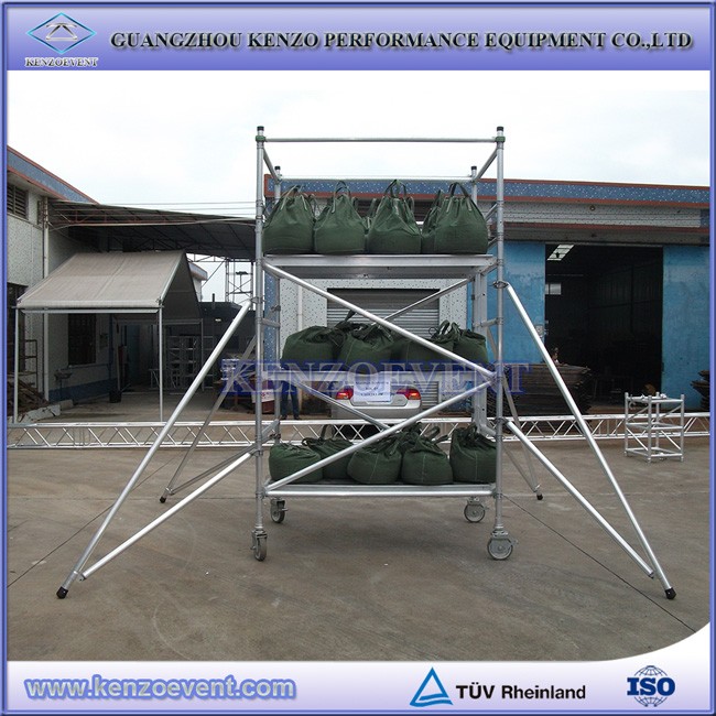 guangzhou safety scaffolding aluminum alloy scaffolding