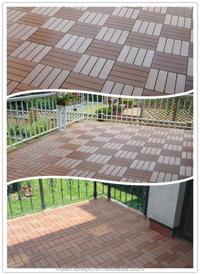 Outdoor WPC Diy Tiles / WPC Diy Decking