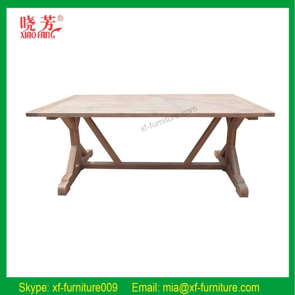 中国のサプライヤー最新無垢材オーク材の家具、 アンティーク家具のダイニングテーブル仕入れ・メーカー・工場