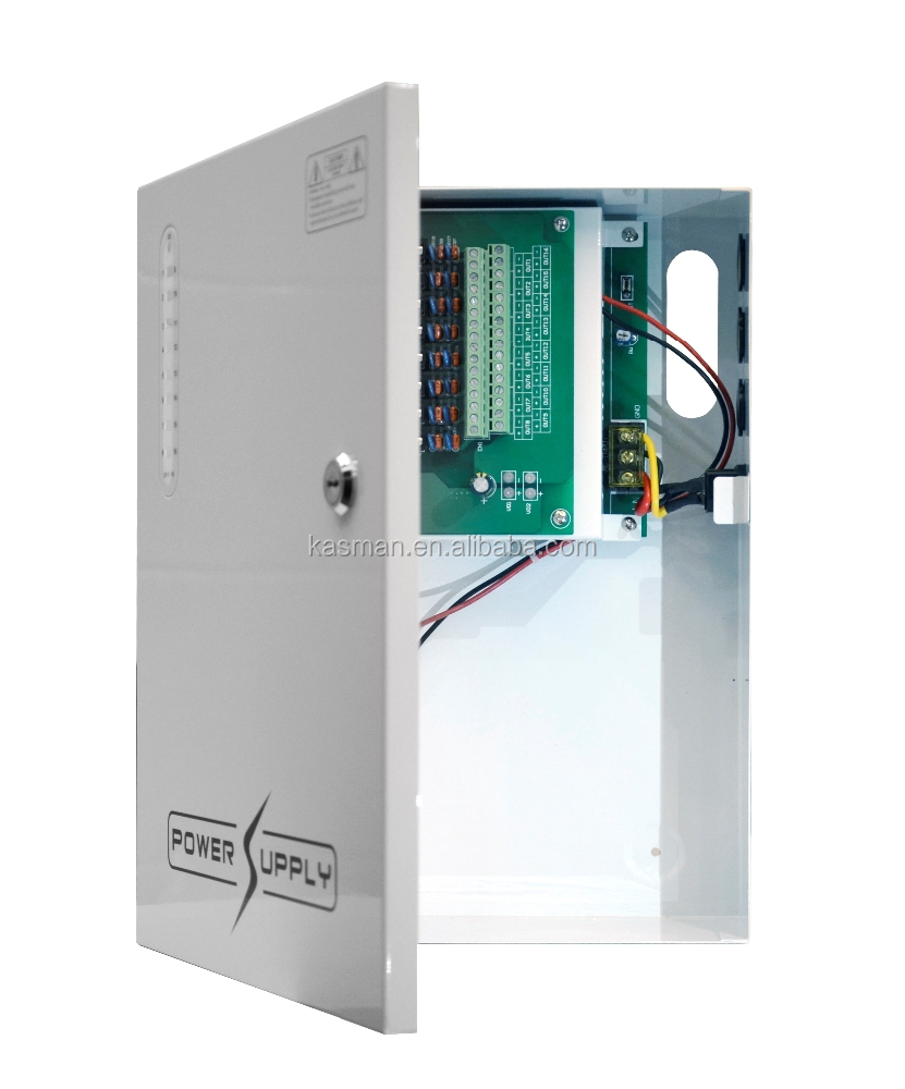 Cctv Power Supply 18 Channel 12v Ups Power Supply With Battery Backup