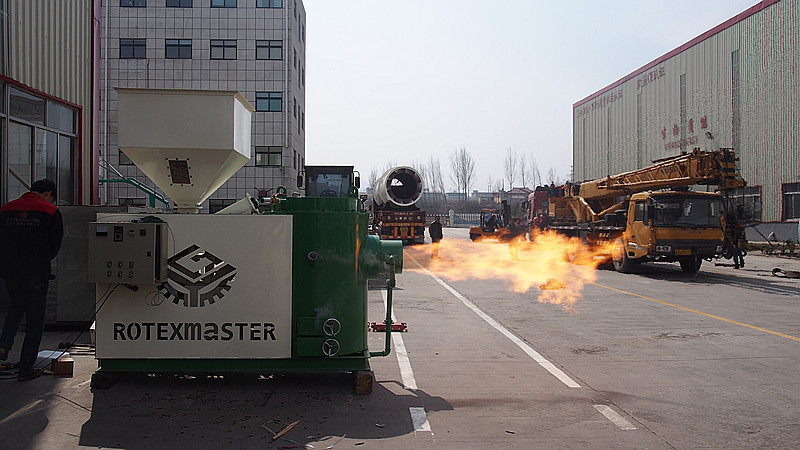 [Rotexmaster]バイオマスペレットマシンバーナー使用による蒸気ボイラー仕入れ・メーカー・工場