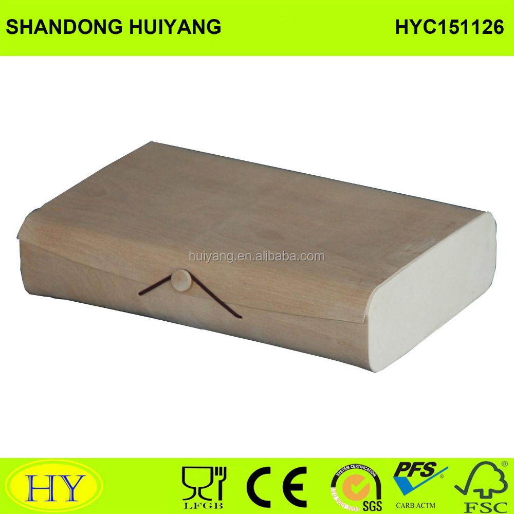 cheap handmade bark box, soft wood box, gift box natural