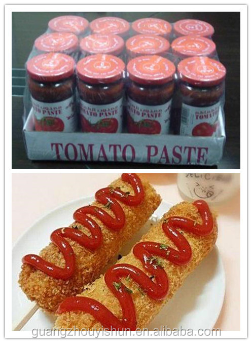 tomato paste product line