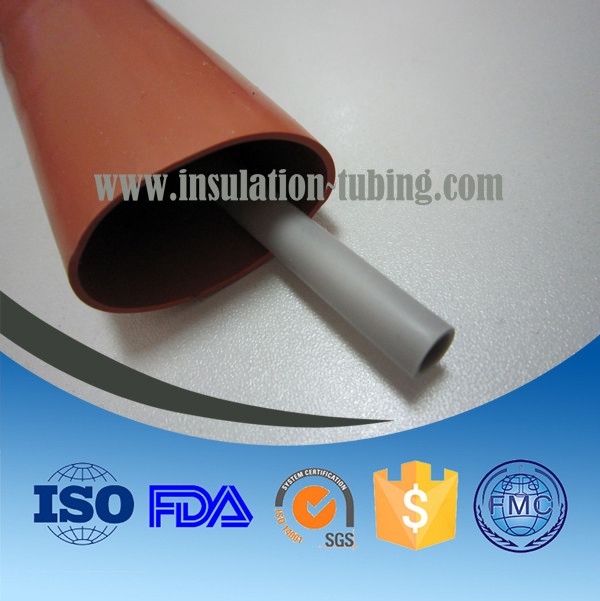 Silicone Heat Shrink Tube Silicone Extruded Rubber Conductive Tubing