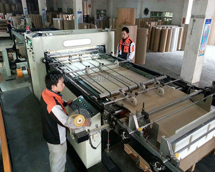 バージン100gsm用の茶色のクラフト紙印刷または作るショッピングバッグ仕入れ・メーカー・工場