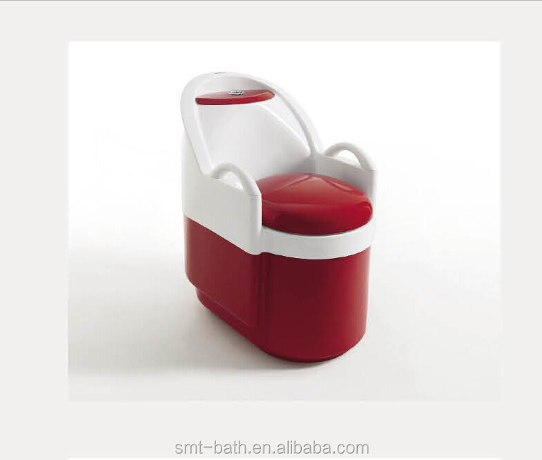 革新的な製品2015ウォーター- 効率的な着色された高齢者用トイレ、 プラスチックポータブルアクリルトイレ仕入れ・メーカー・工場