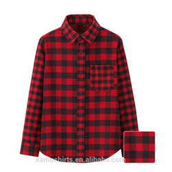 子供の暖かいシャツ子供中国工場服飾秋冬物子供子供の防寒シャツシャツ仕入れ・メーカー・工場