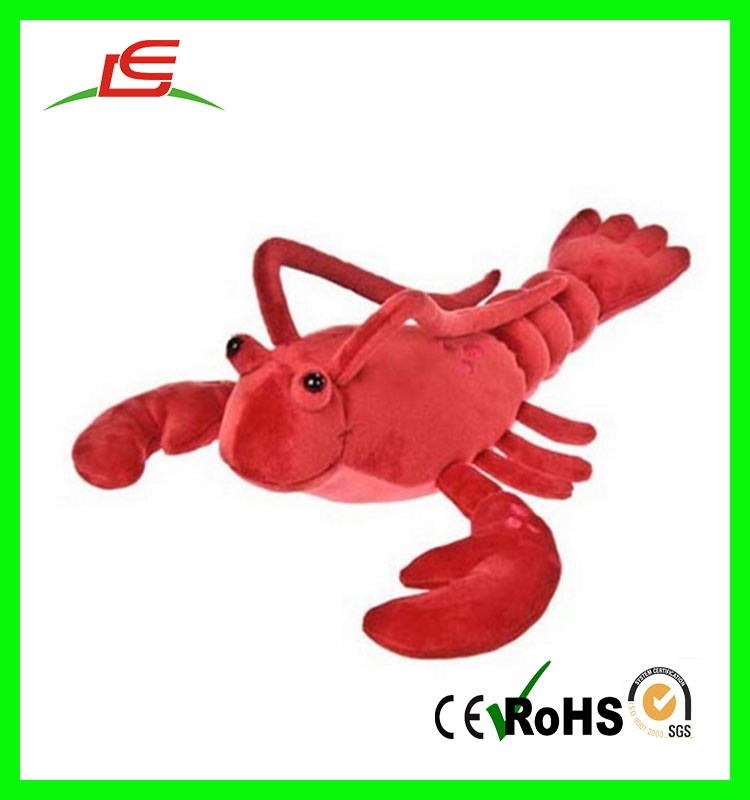 shrimp cuddly toy