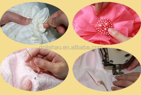 中国工場半袖フル- 長さの女の子のドレスの夜会服のフラワーガールのドレス仕入れ・メーカー・工場