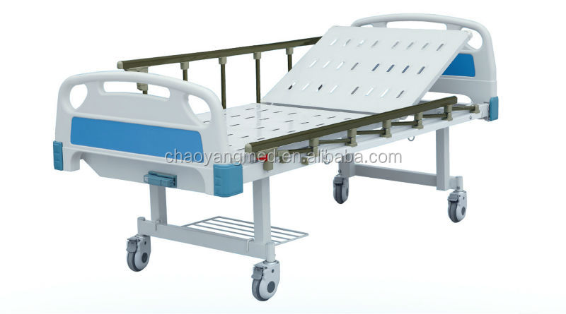 最高の品質と価格1クランク手動病院用ベッド仕入れ・メーカー・工場