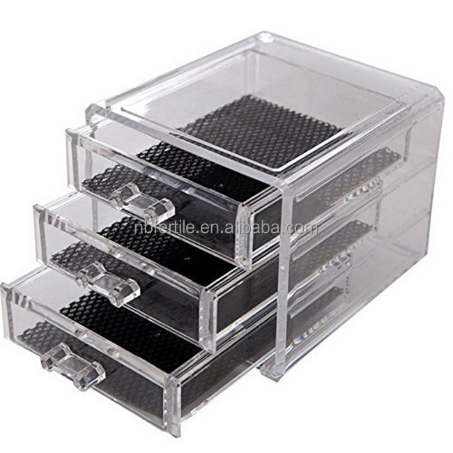 Crystal Clear Stackable Storage Drawer Large Clear Acrylic Shoe
