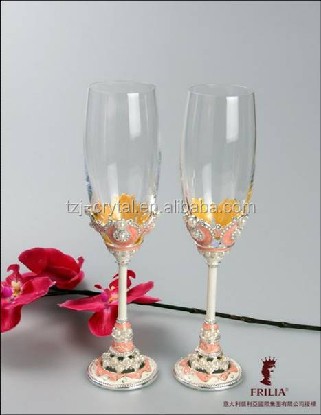 2014 Factory Direct Sales!! Crystal Champagne Glass