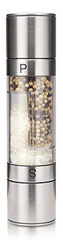 ABS plastic manual salt and pepper mill & grinder