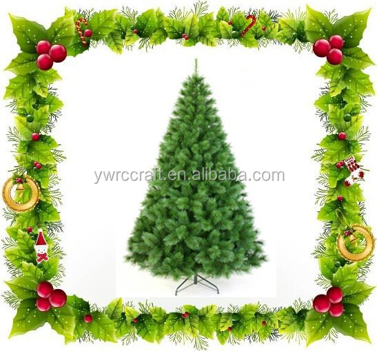 320t 210cm artificial christmas pine needle tree