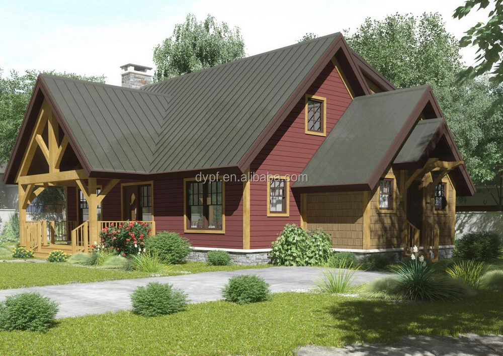 2015 new type wooden villa/ beautiful log house