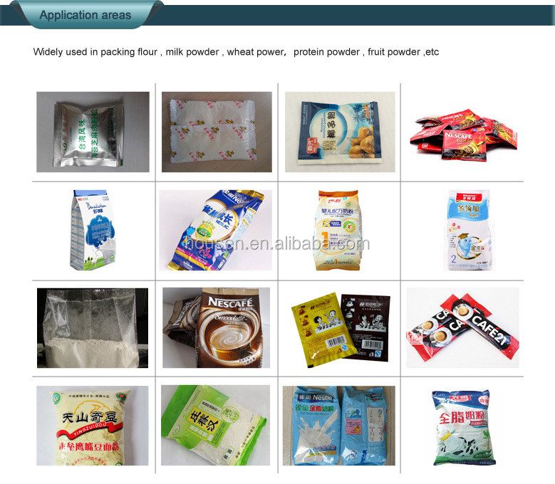 Automatic cocoa powder packaging machine with CE Certification