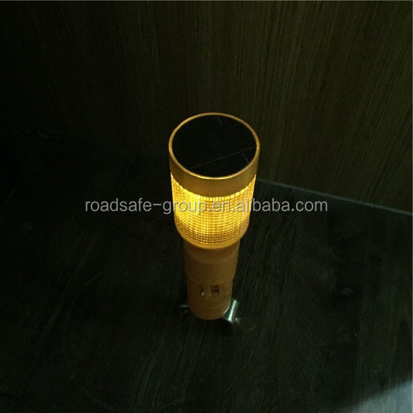 yellow warning light