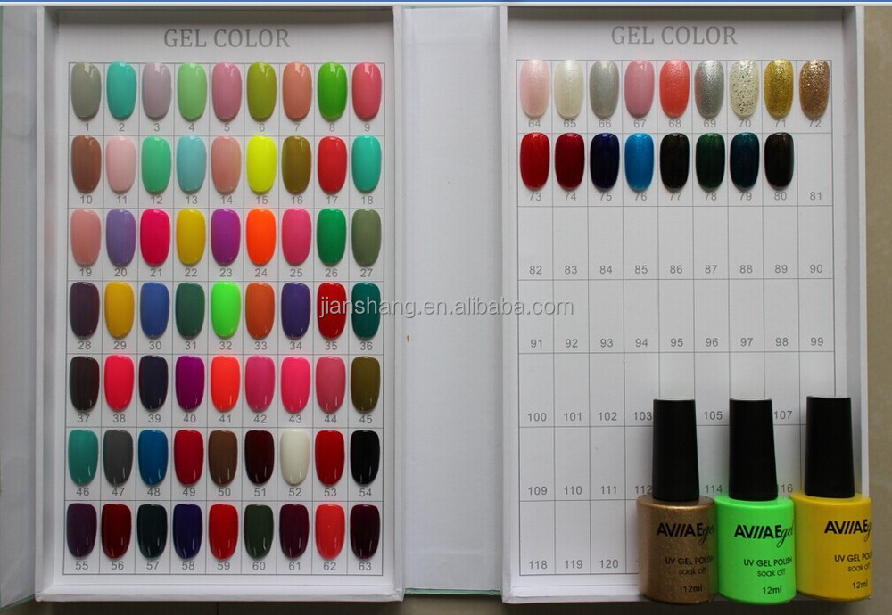 Uv/ledジェルポリッシュ; ソークオフ; aviiaegel( 80色)問屋・仕入れ・卸・卸売り