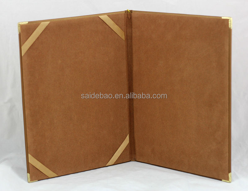 A4 certificate holder/ pu leather certificate holder for sale問屋・仕入れ・卸・卸売り