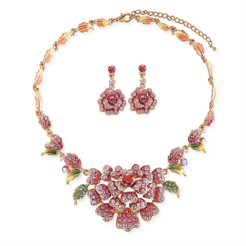 2014 fashion jewelry set artificial jewelry rani haar hyderabad set