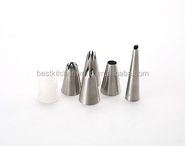 12Ppcs basic professional stainless steel cake decorating TIP SET